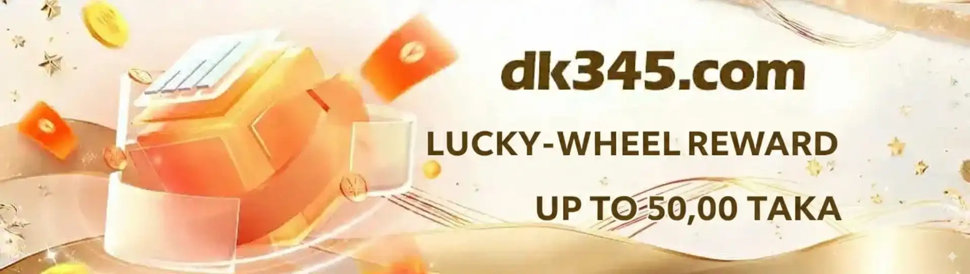 Lucky wheel reward banner with chances to win big prizes on 6777bd.